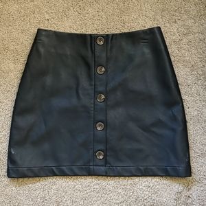 Forever 21 Faux Leather Skirt